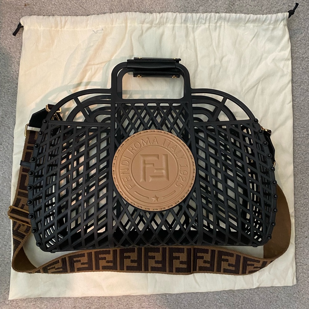 Fendi FF strap Summer Tote-RARE!!!!